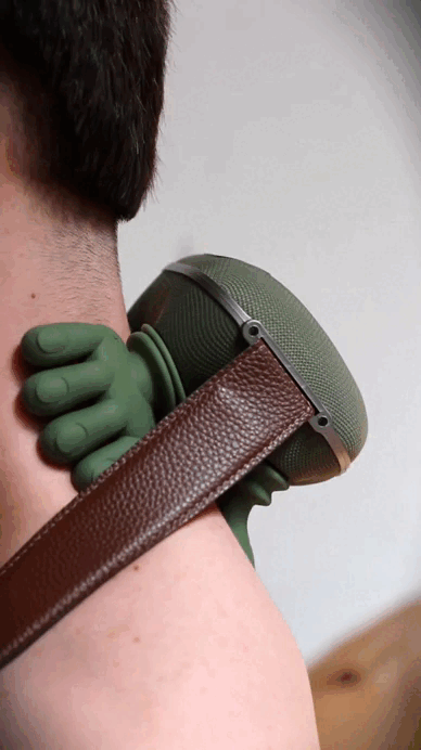 MASAJEADOR DE CUELLO Y ESPALDA CON CALOR NECKHAND™